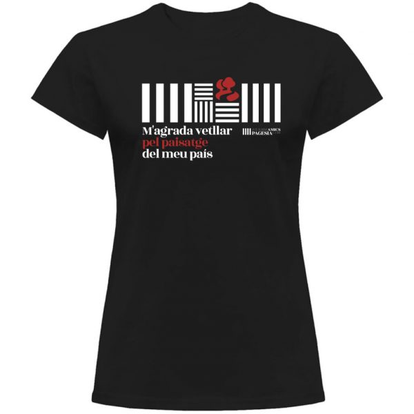 Camiseta mujer AAP 'Paisatge'